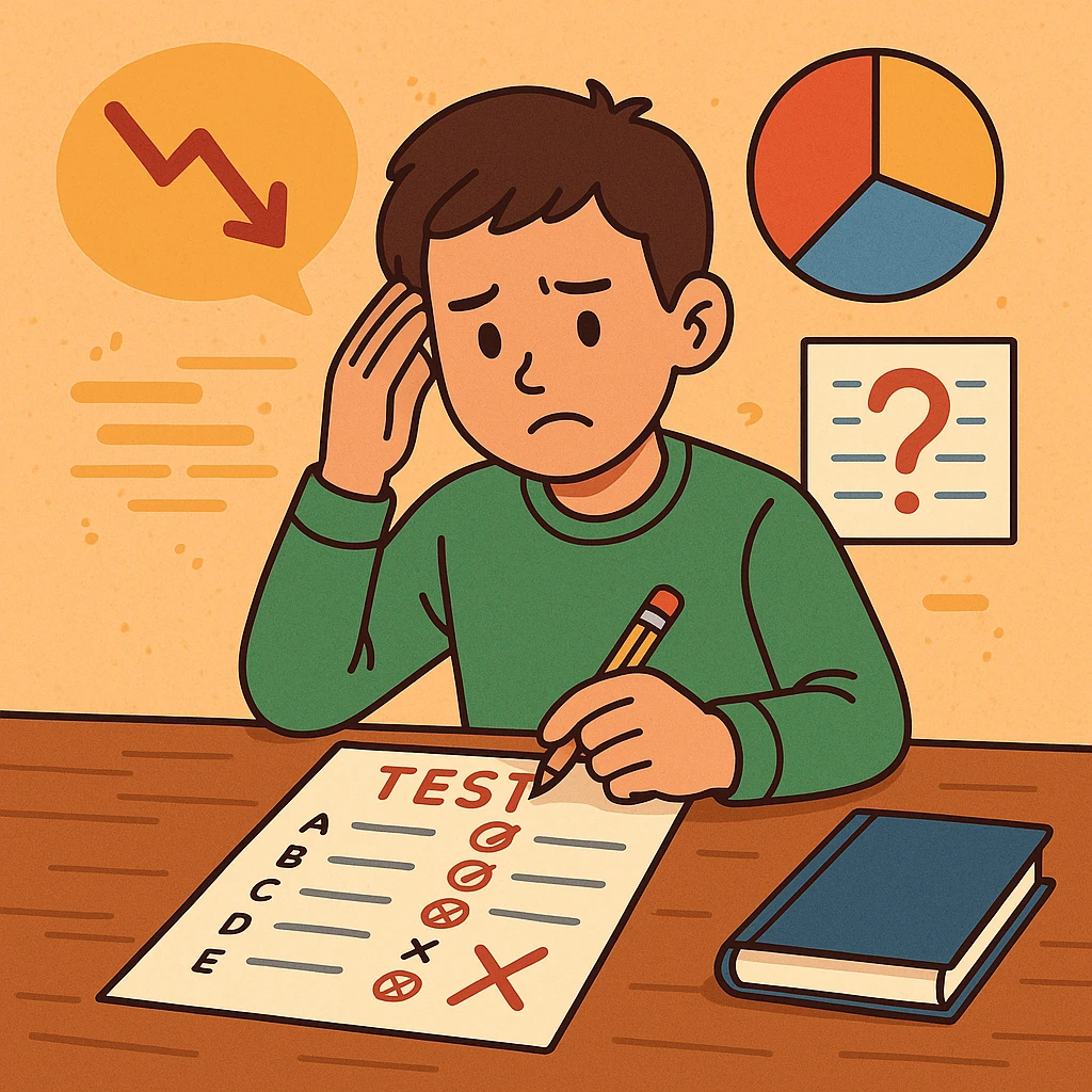 شیوه صحیح تحلیل آزمون مخصوص دانش آموزان ضعیف